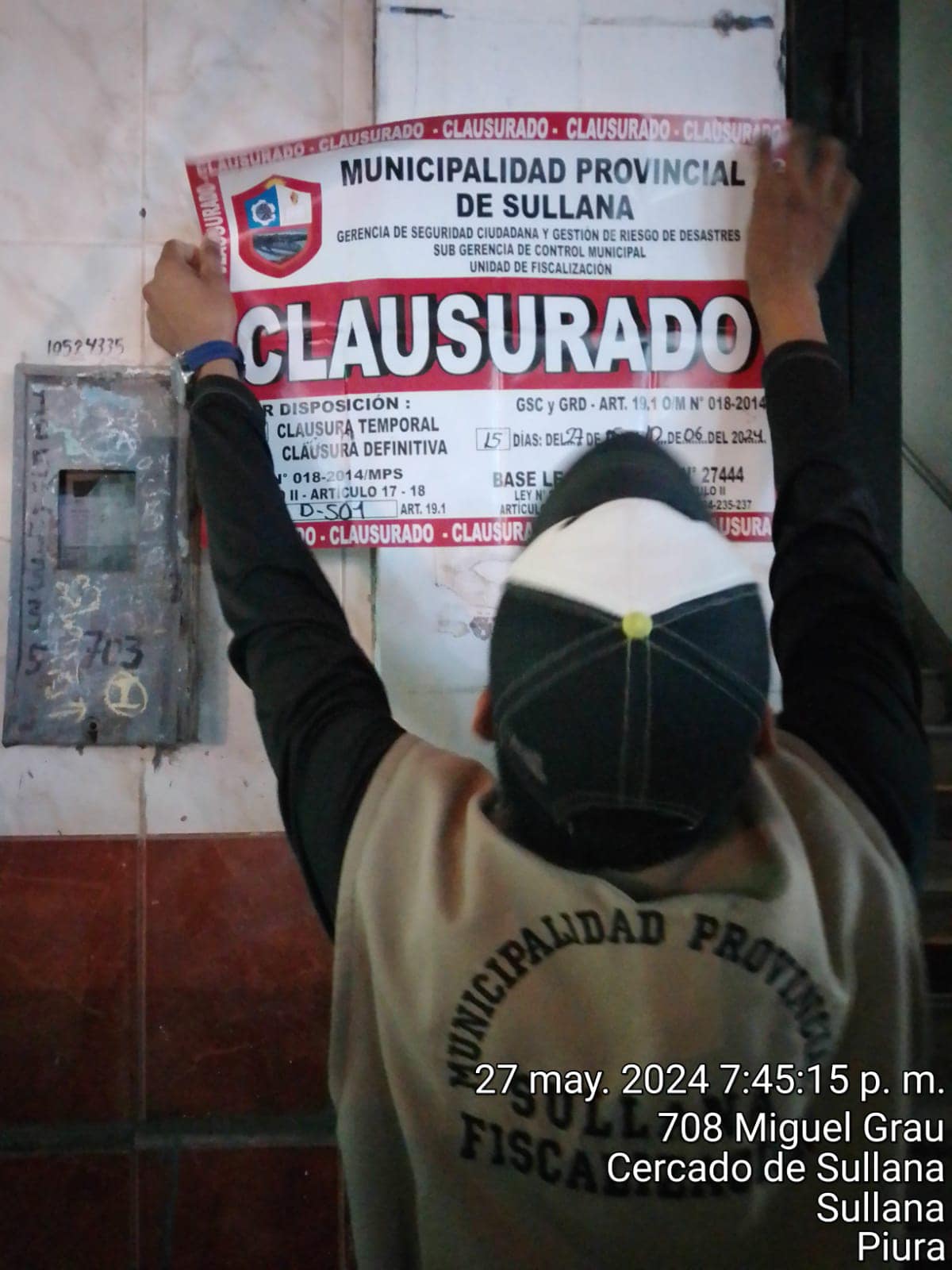Clausura Temporal Del Hospedaje Fernando Por Incumplimiento De Normativas Municipales