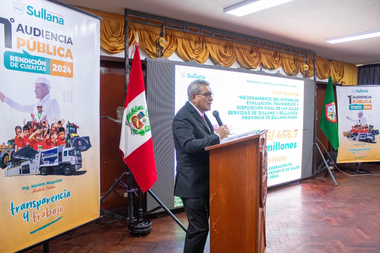 Alcalde De Sullana Presenta Rendición De Cuentas En Primera Audiencia Pública