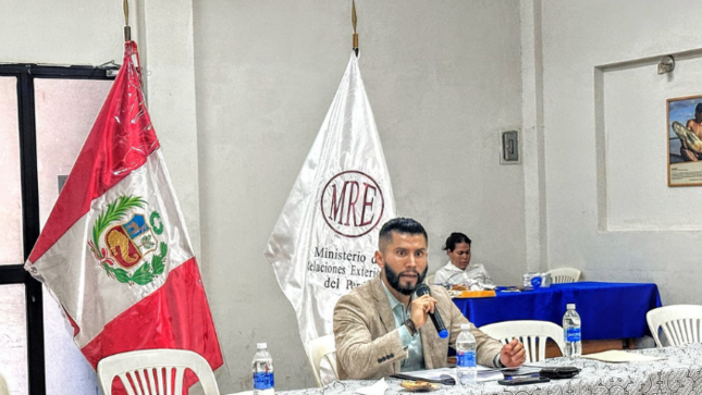 Cancillería Pucallpa lidera segunda reunión anual de la Mesa para la Gestión Migratoria de Ucayali