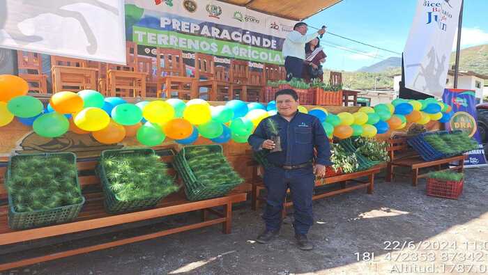 Electrocentro Impulsa la Reforestación con la Entrega de 25 Mil Plantones a la Comunidad Campesina de Uchubamba