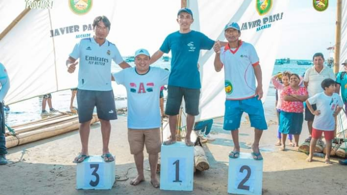 Foto Regatas de balsa a vela y remo en Cancas