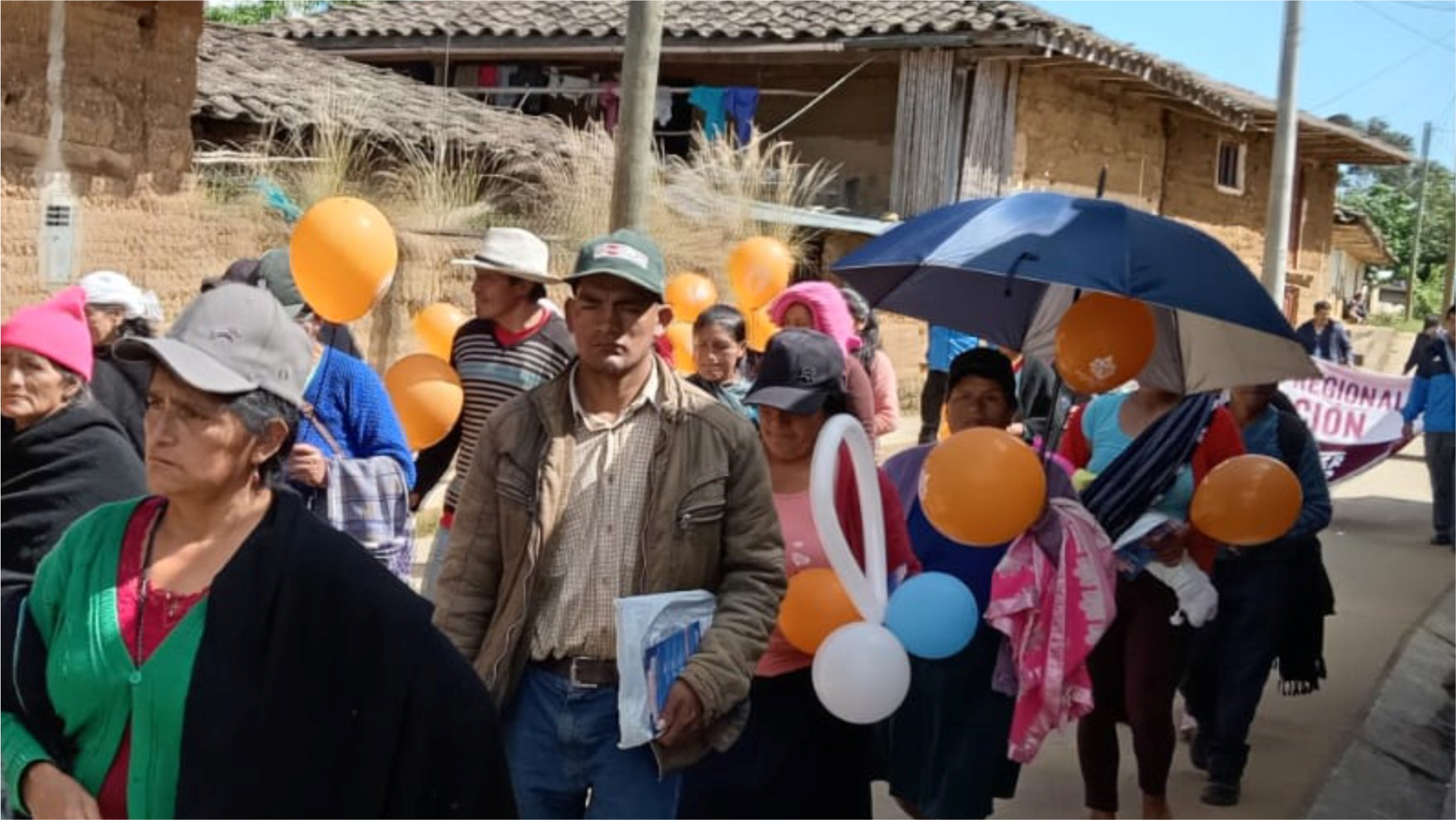 DREA Participó del Pasacalle previo al Simulacro Nacional Multigrado en la Jalca Grande