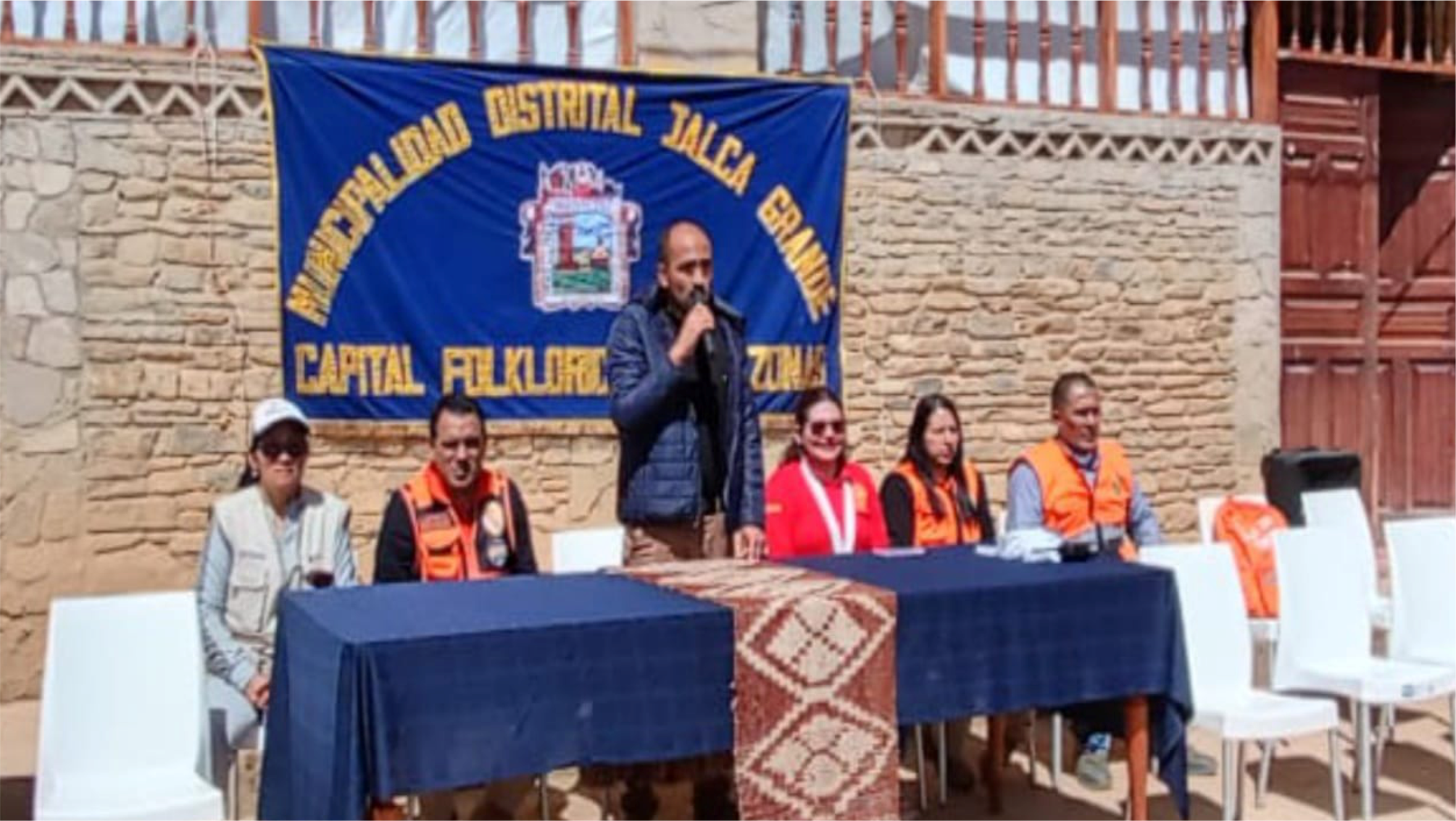 DREA Participó del Pasacalle previo al Simulacro Nacional Multigrado en la Jalca Grande