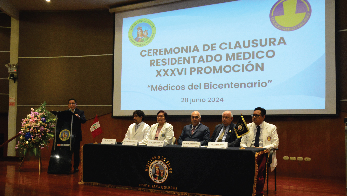 Clausura de residentado médico: XXXVI. Promoción 2019 – 2024