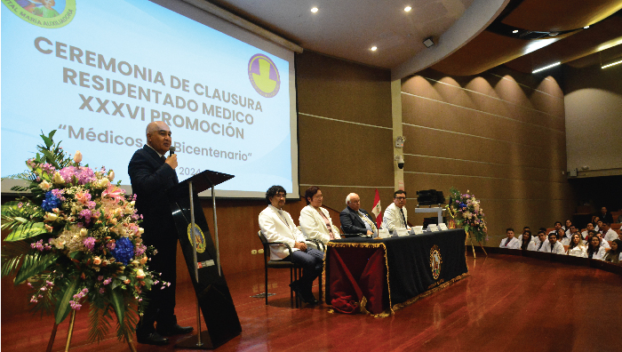 Clausura de residentado médico: XXXVI. Promoción 2019 – 2024