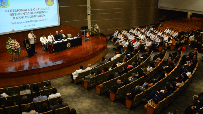 Clausura de residentado médico: XXXVI. Promoción 2019 – 2024