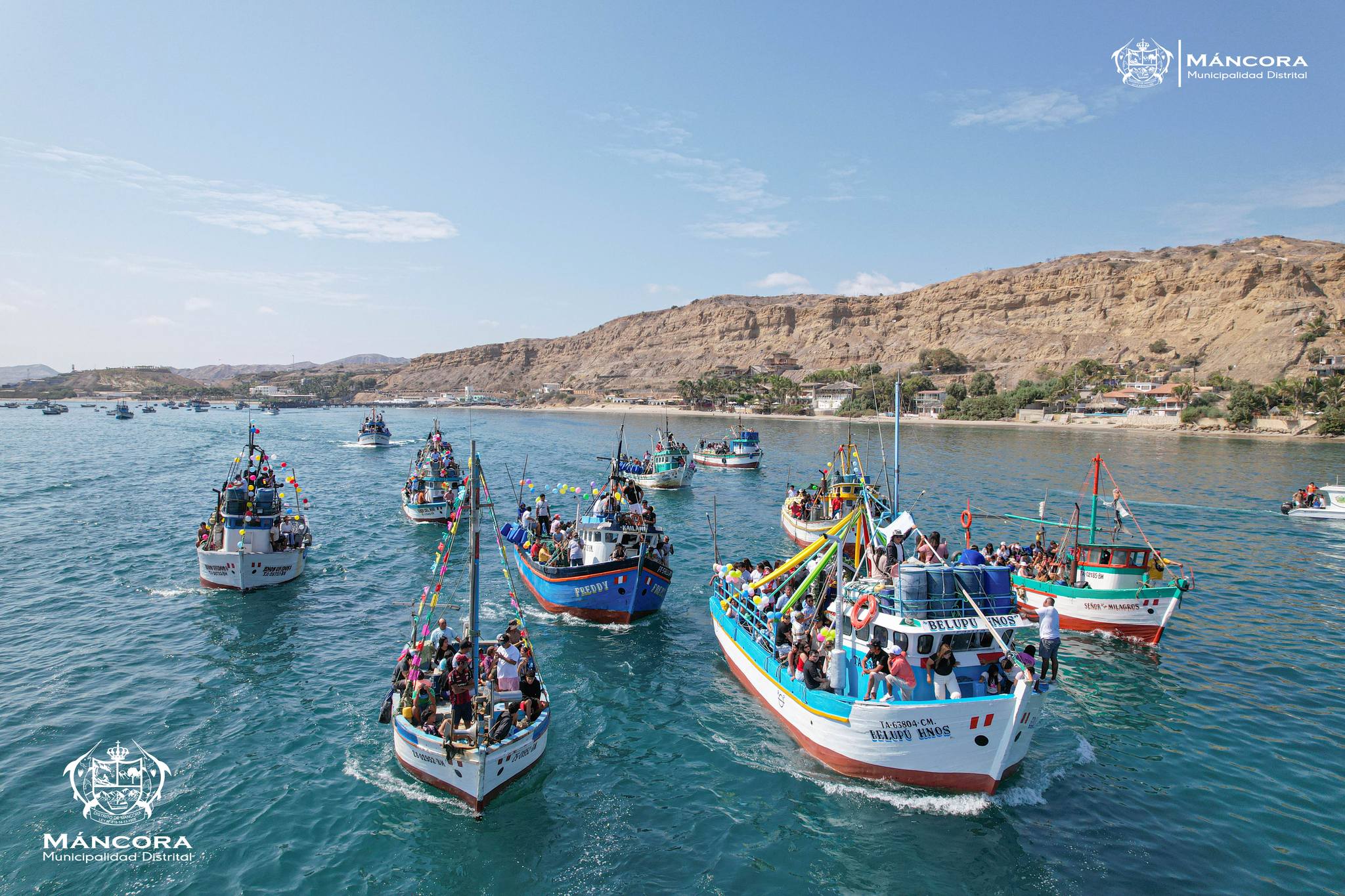 Galería fotográfica del tradicional paseo en botes por celebrarse el día de SAN PEDRO Y SAN PABLO