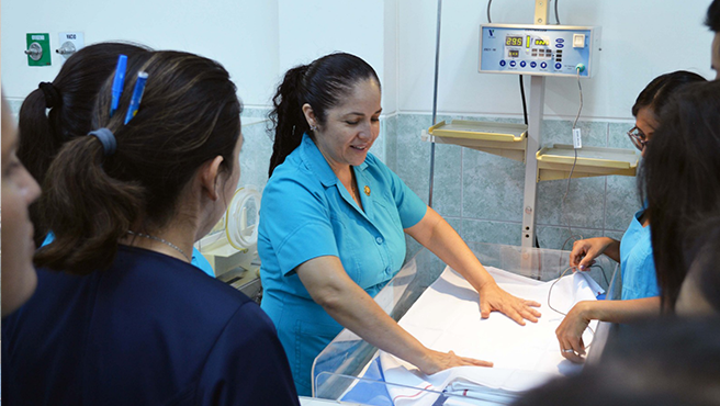 Gerencia Regional de Salud y Red de Salud Chiclayo fortalecen habilidades del personal de Enfermería