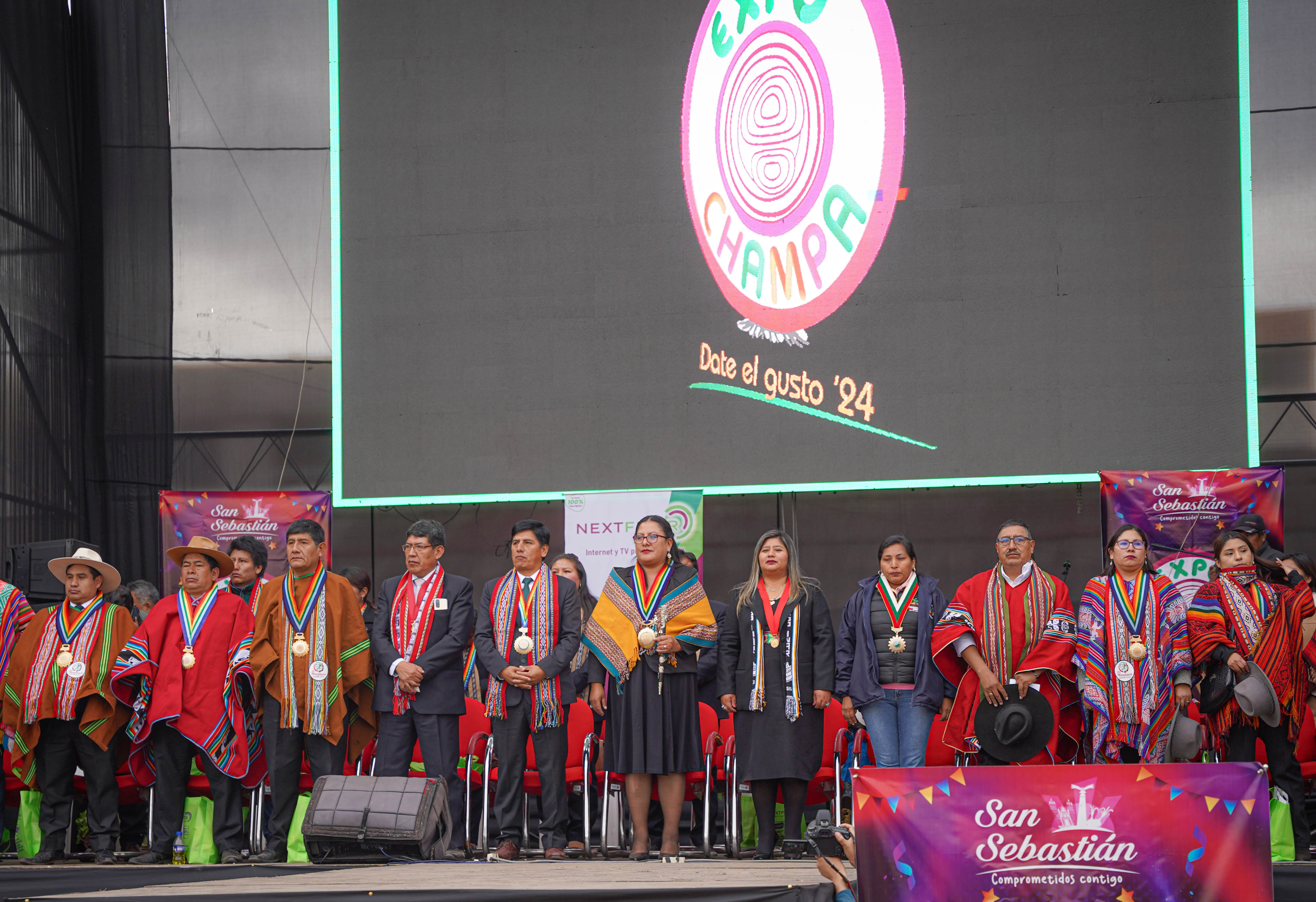 Presidenta de la Corte de Cusco participó en la inauguración de la Feria Expo Champa