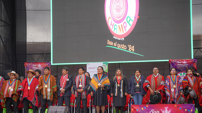Presidenta de la Corte de Cusco participó en la inauguración de la Feria Expo Champa