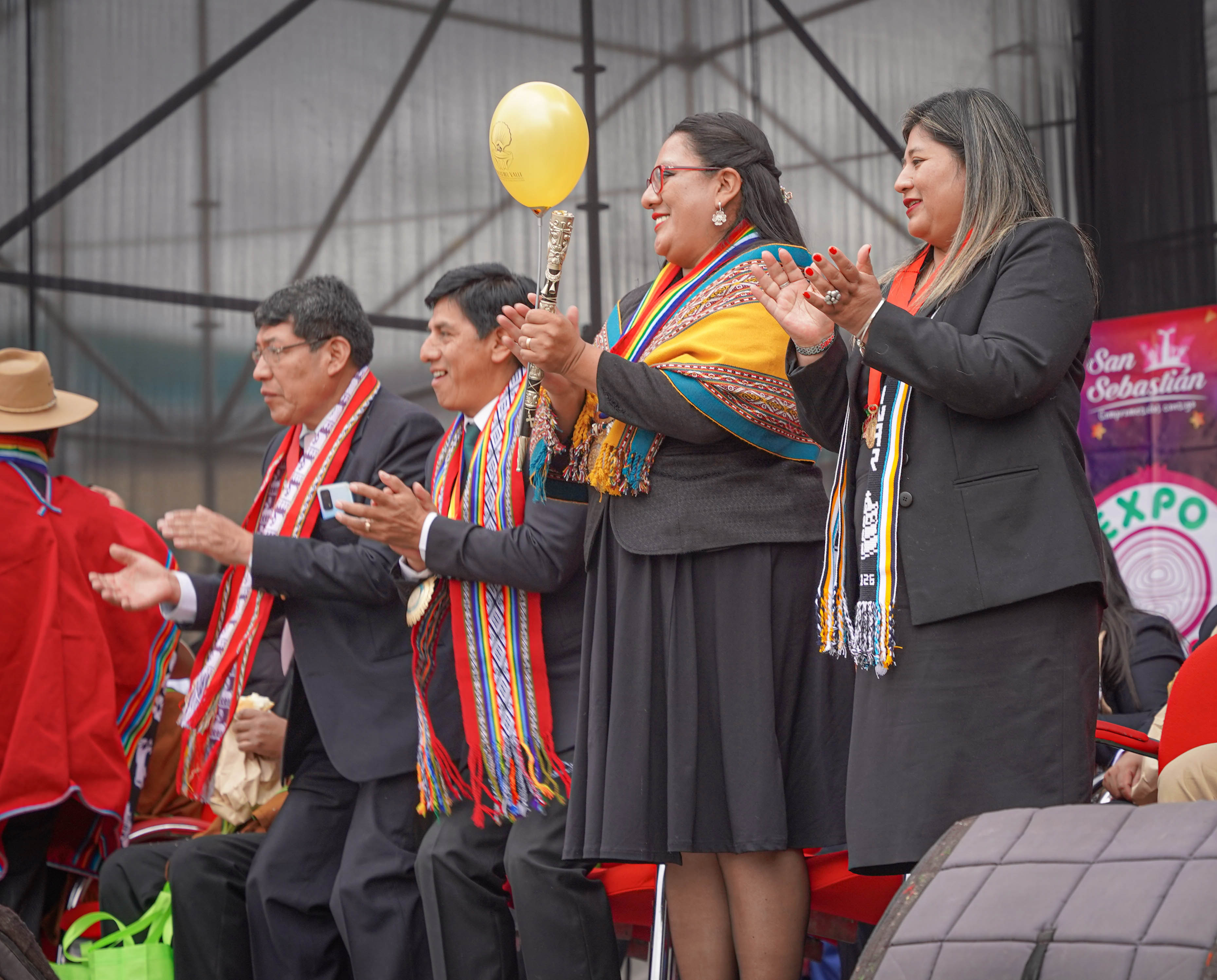 Presidenta de la Corte de Cusco participó en la inauguración de la Feria Expo Champa