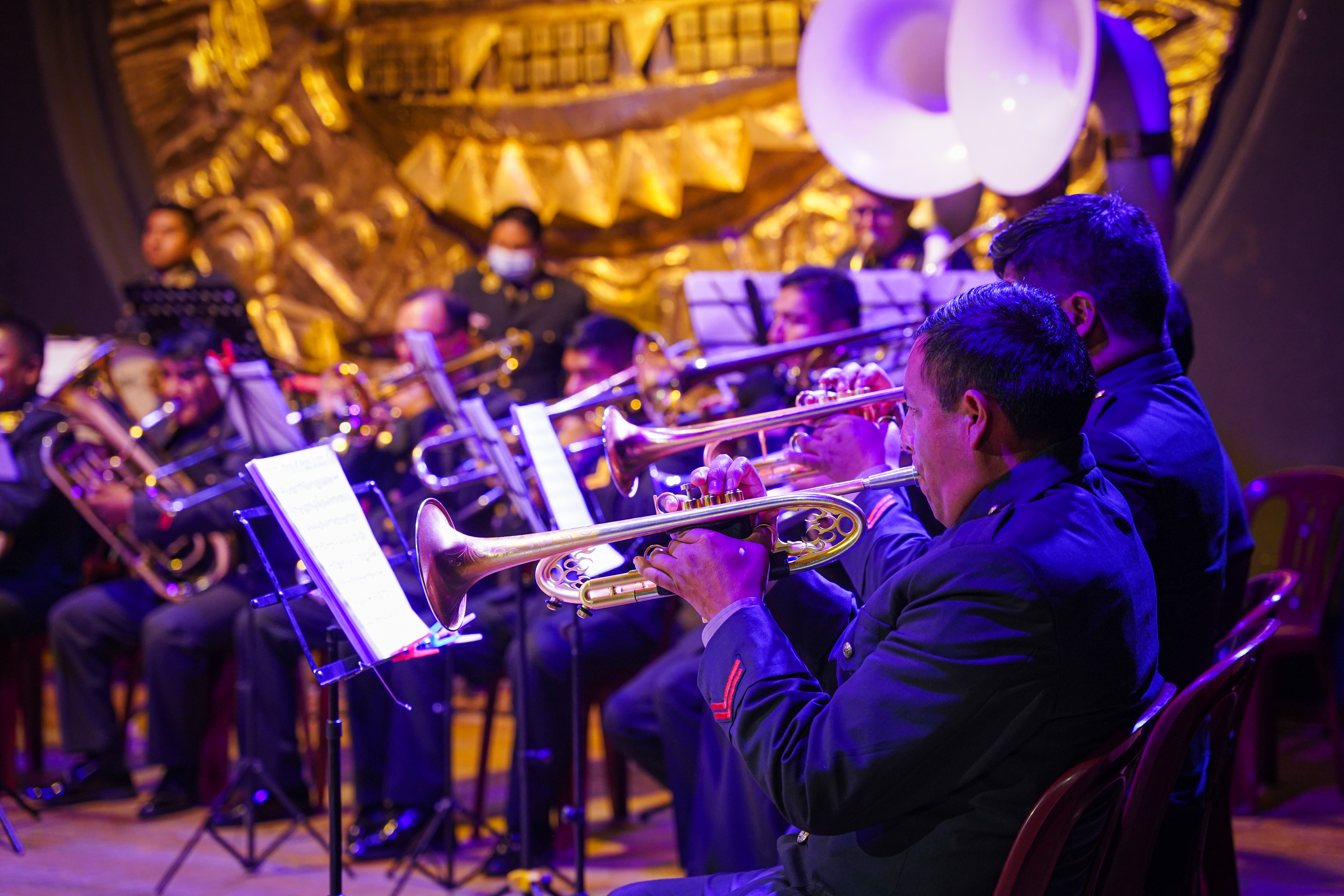 Presidenta de la Corte de Cusco participó en concierto de gala de la PNP Cusco en homenaje a la ciudad imperial