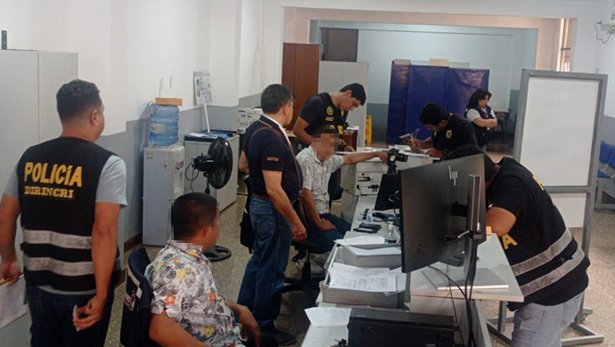 Detienen a dos registradores del Reniec en Chulucanas vinculados con el caso ‘Los Charlis de Morropón’