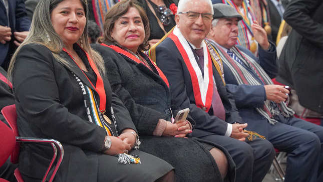 Presidenta de la Corte de Cusco participó en la Sesión Solemne en homenaje a la ciudad imperial 