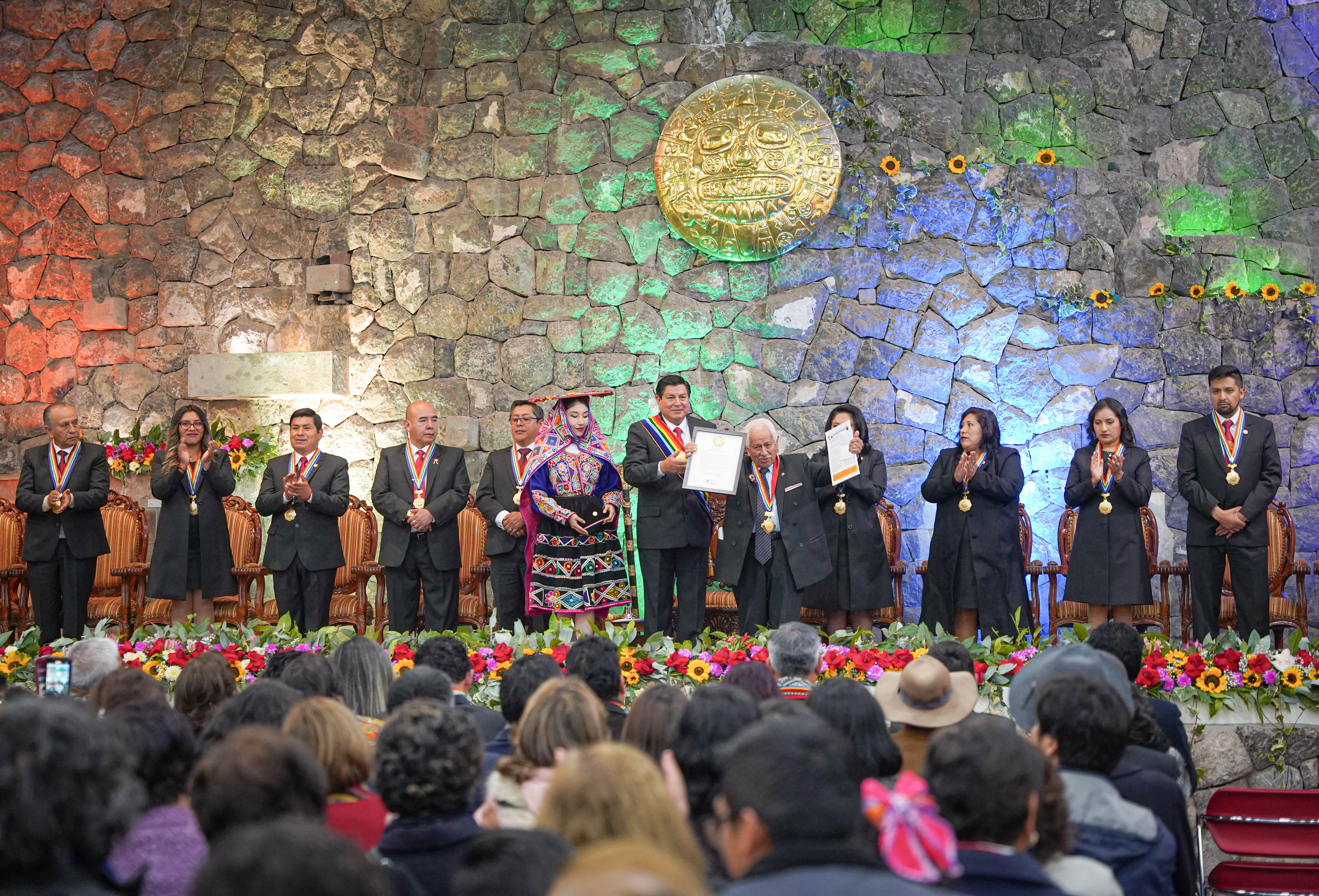 Presidenta de la Corte de Cusco participó en la Sesión Solemne en homenaje a la ciudad imperial
