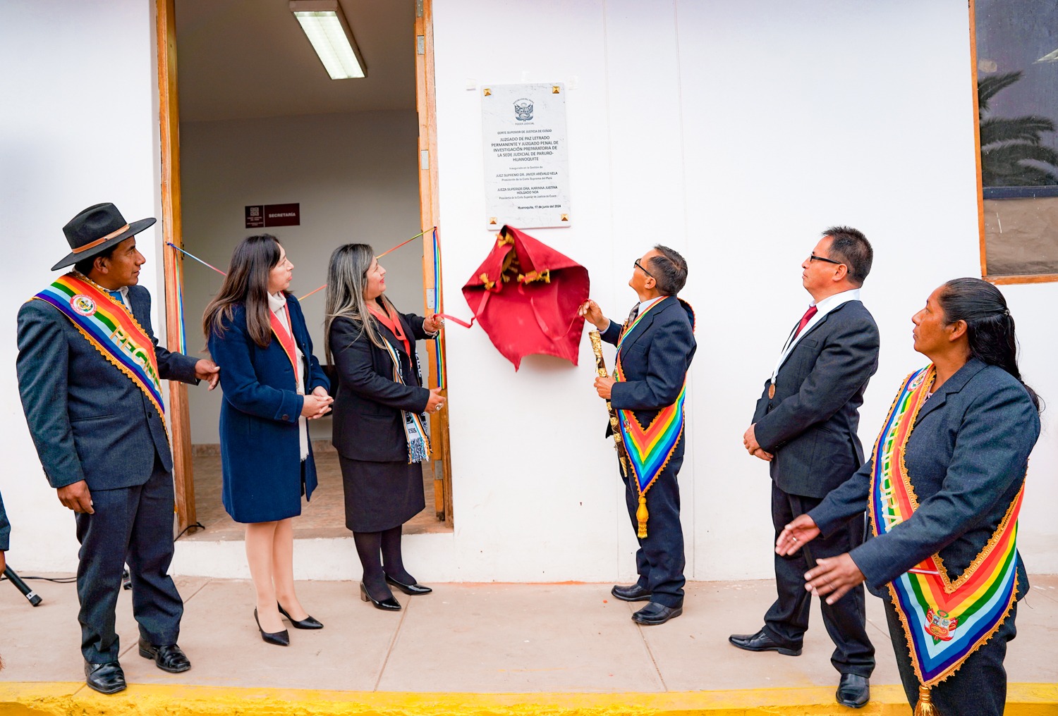 Más de sesis mil habitantes serán beneficiados con Juzgado de Paz Letrado del distrito de Huanoquite
