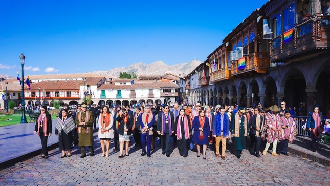 Presidenta de la Corte de Cusco participó de las actividades centrale por el día del Cusco