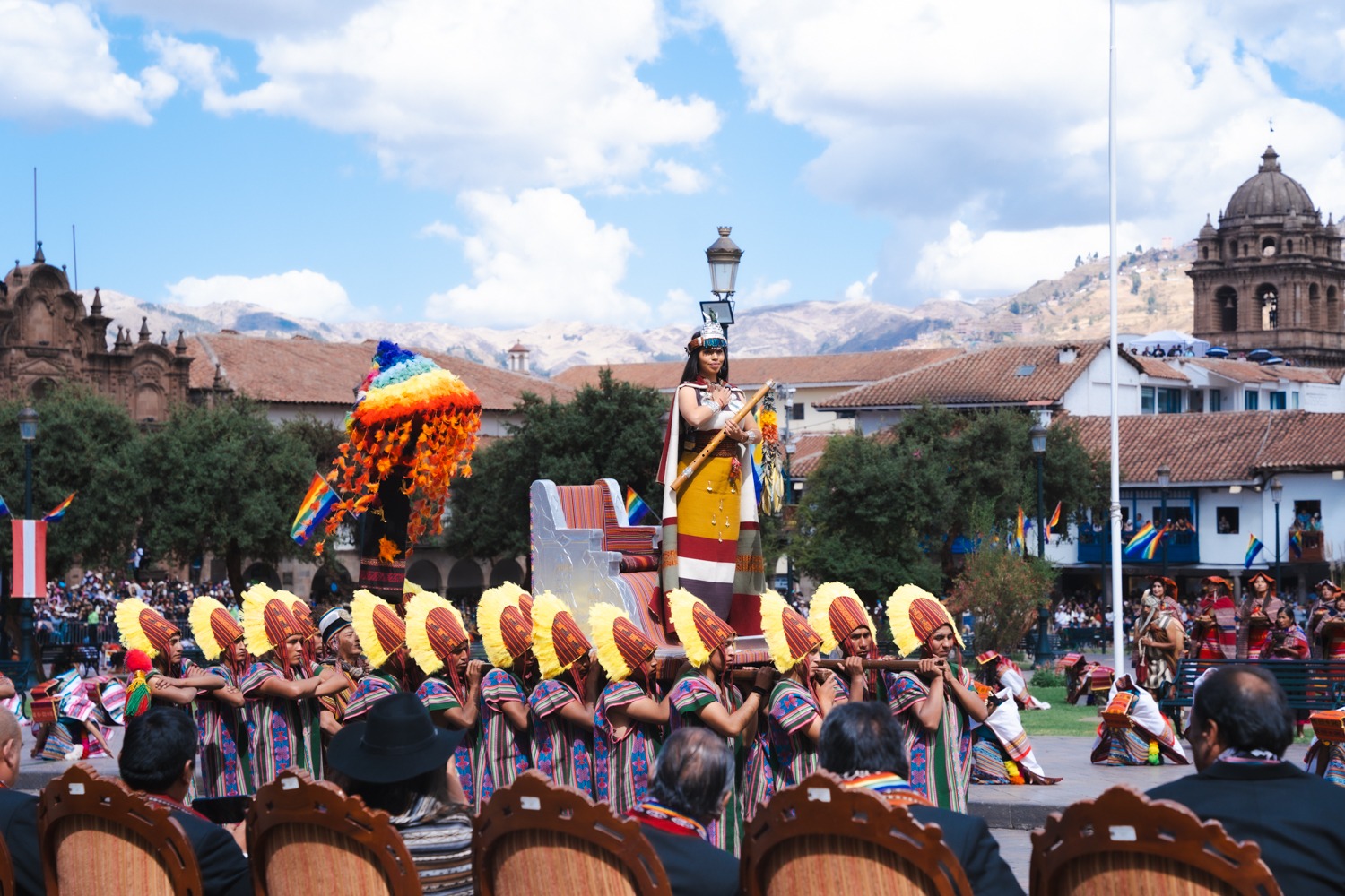Presidenta de la Corte de Cusco participó de las actividades centrale por el día del Cusco