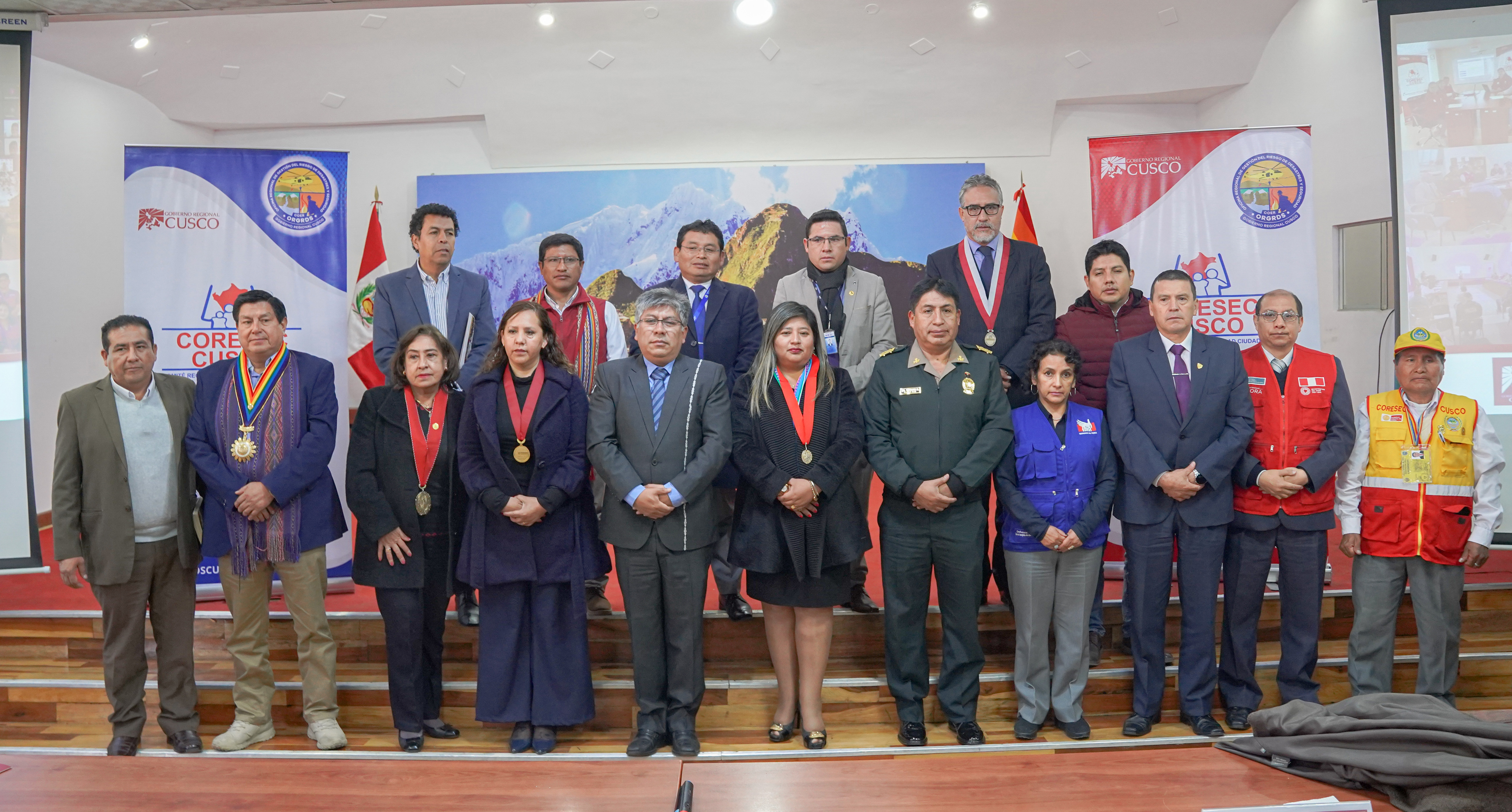 Presidenta de la Corte de Cusco participó en la Tercera Sesión Ordindaria del CORESEC
