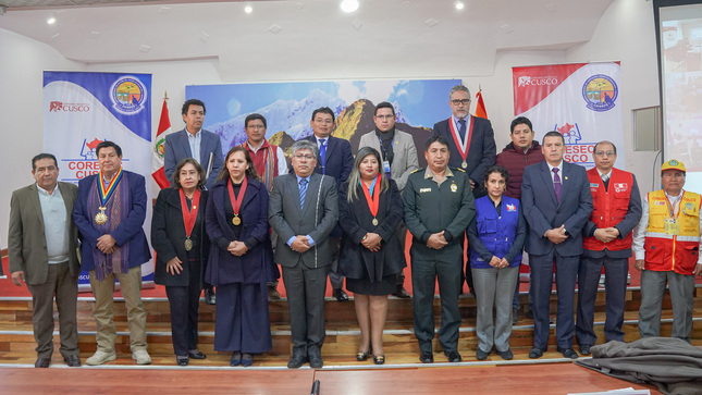 Presidenta de la Corte de Cusco participó en la Tercera Sesión Ordindaria del CORESEC