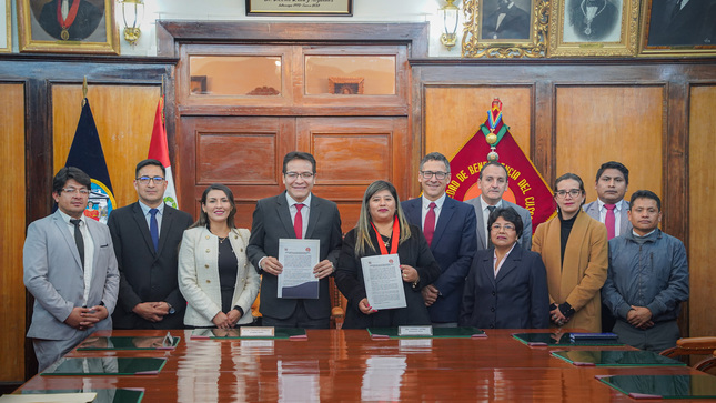Corte de Cusco y Sociedad de Beneficencia del Cusco firmaron Convenio de Cooperación Interinstitucional 