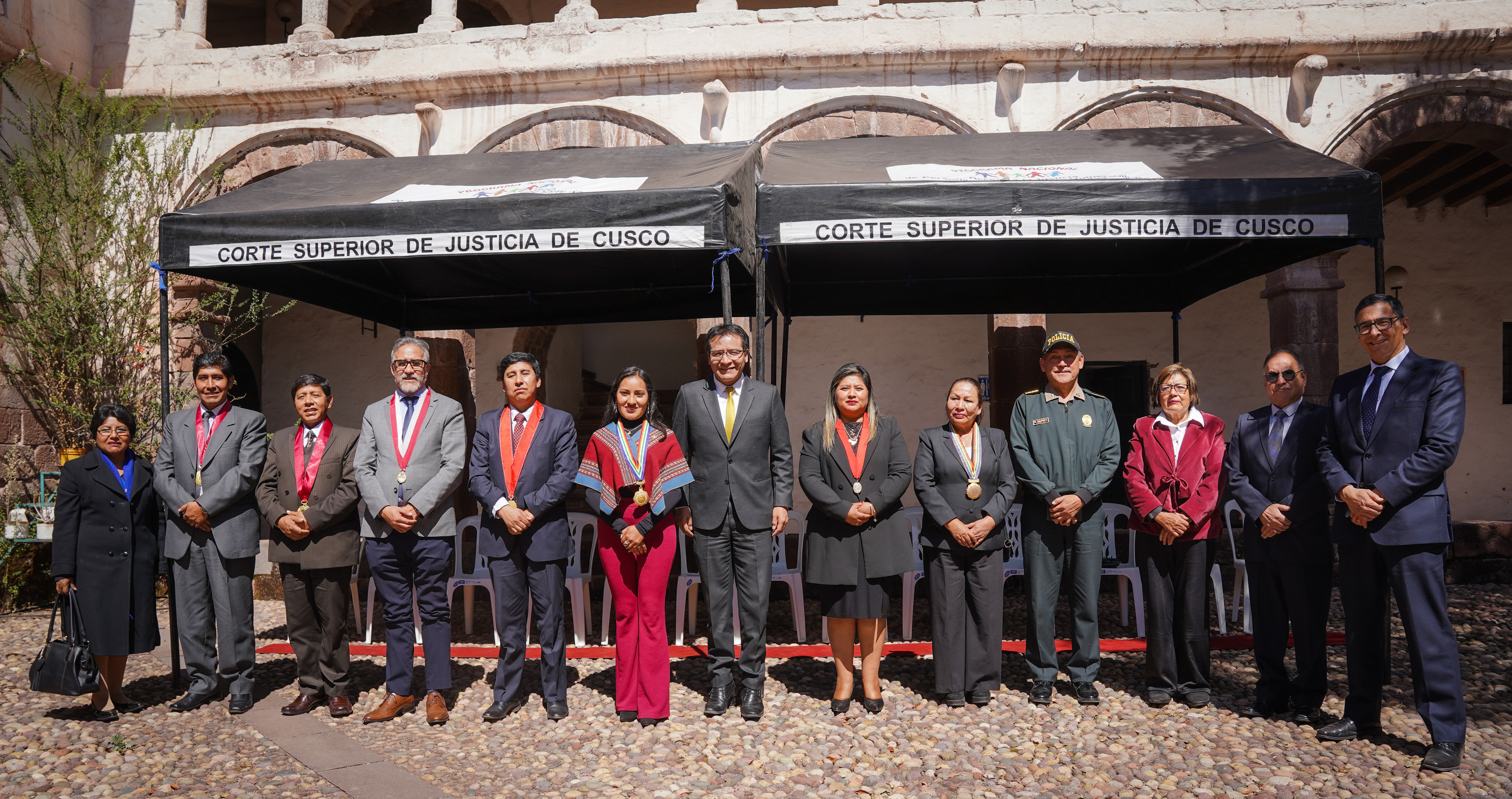 Presidenta de la Corte de Cusco recibió las llaves del local dode funcionará la flamante Unidad de Flagrancia