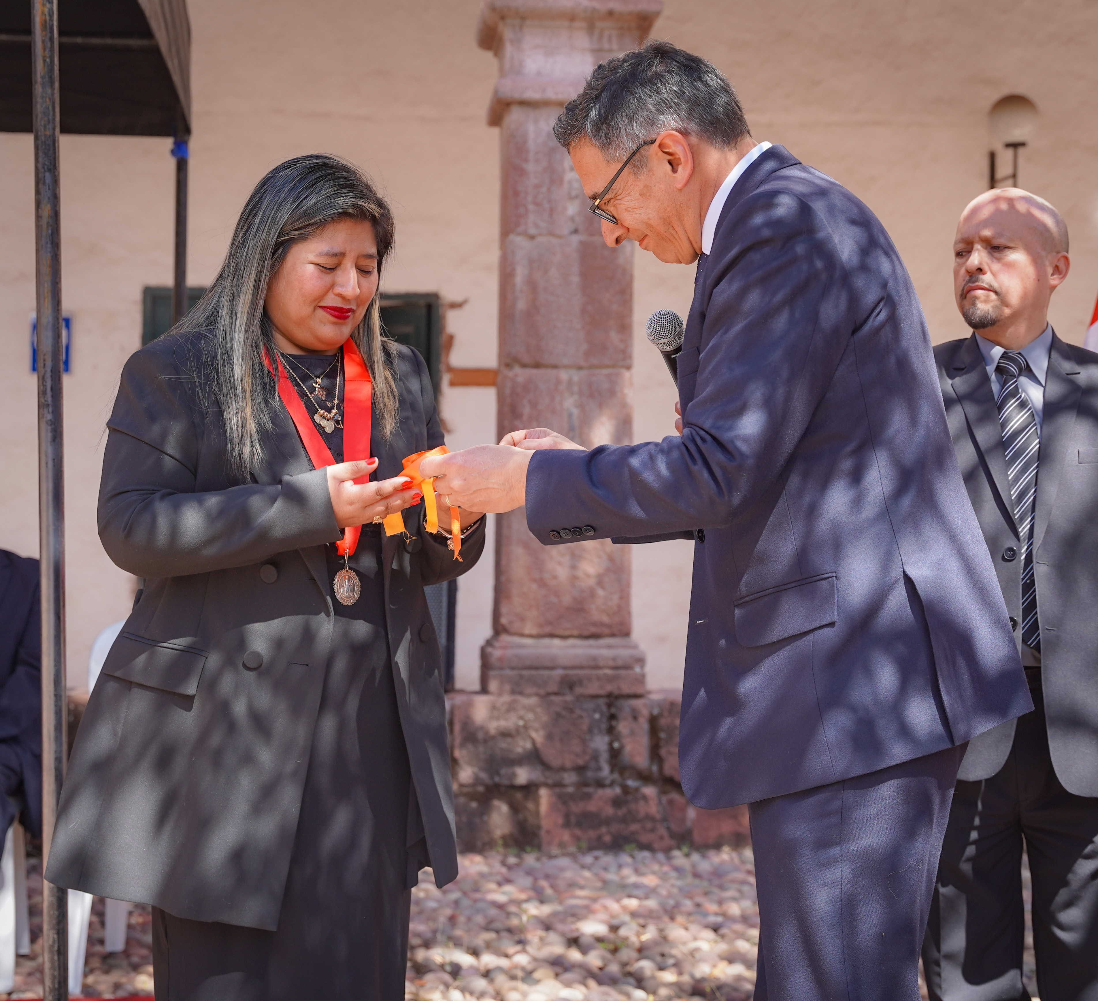 Presidenta de la Corte de Cusco recibió las llaves del local dode funcionará la flamante Unidad de Flagrancia