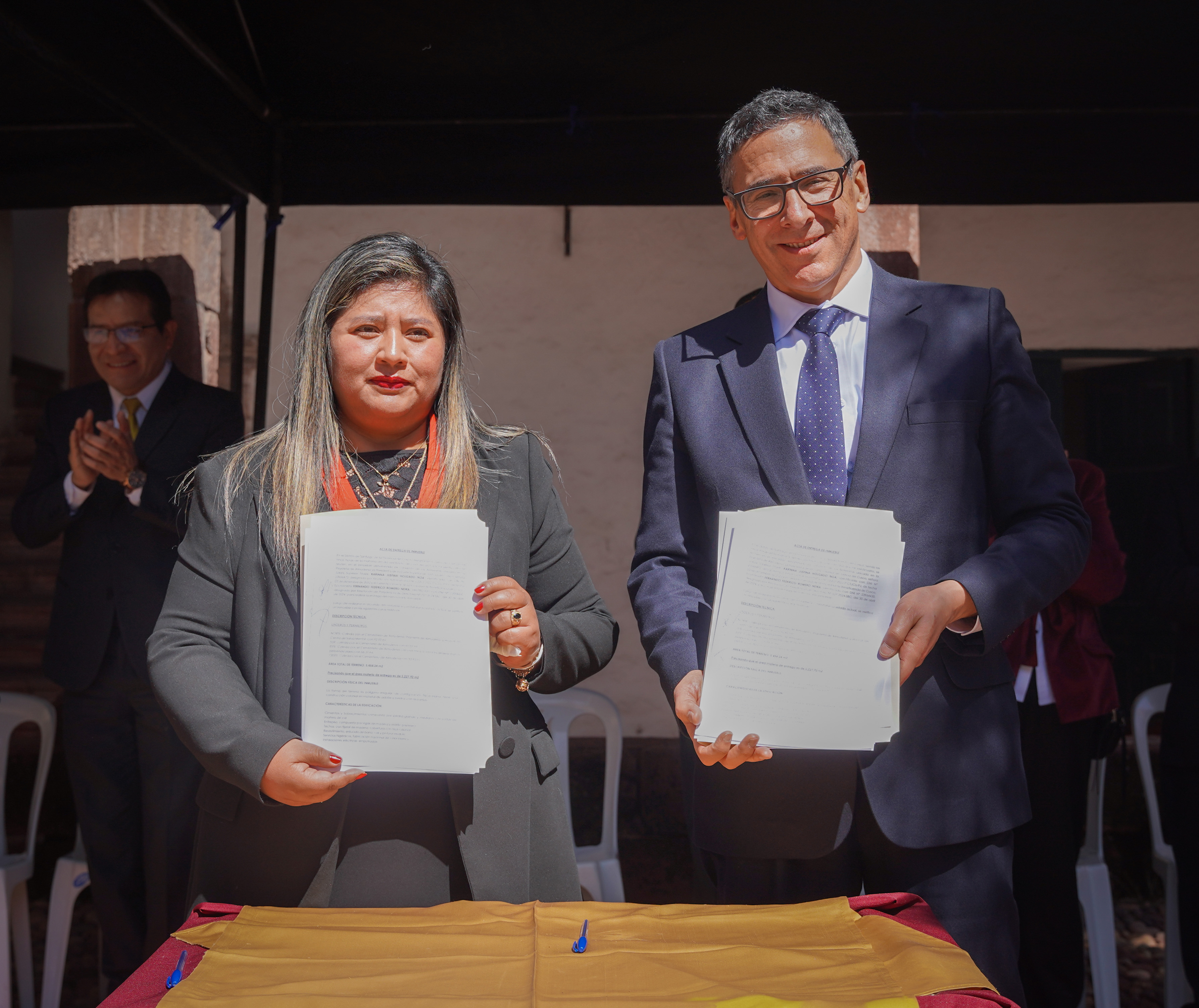 Presidenta de la Corte de Cusco recibió las llaves del local dode funcionará la flamante Unidad de Flagrancia