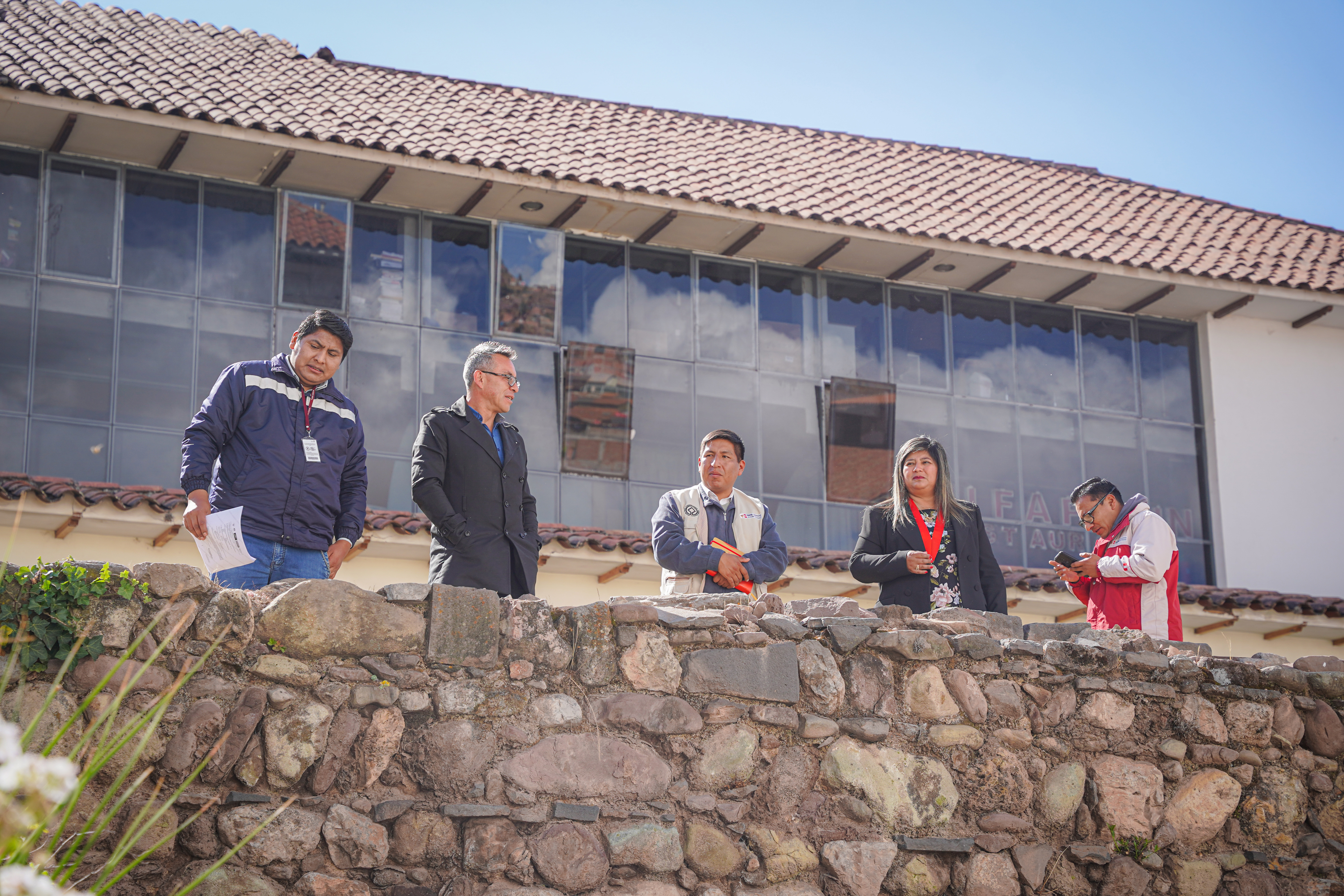 Presidenta de la Corte de Cusco realizó inspección en espacios de Palacio de Justicia de Cusco