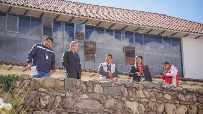 Presidenta de la Corte de Cusco realizó inspección en espacios de Palacio de Justicia de Cusco
