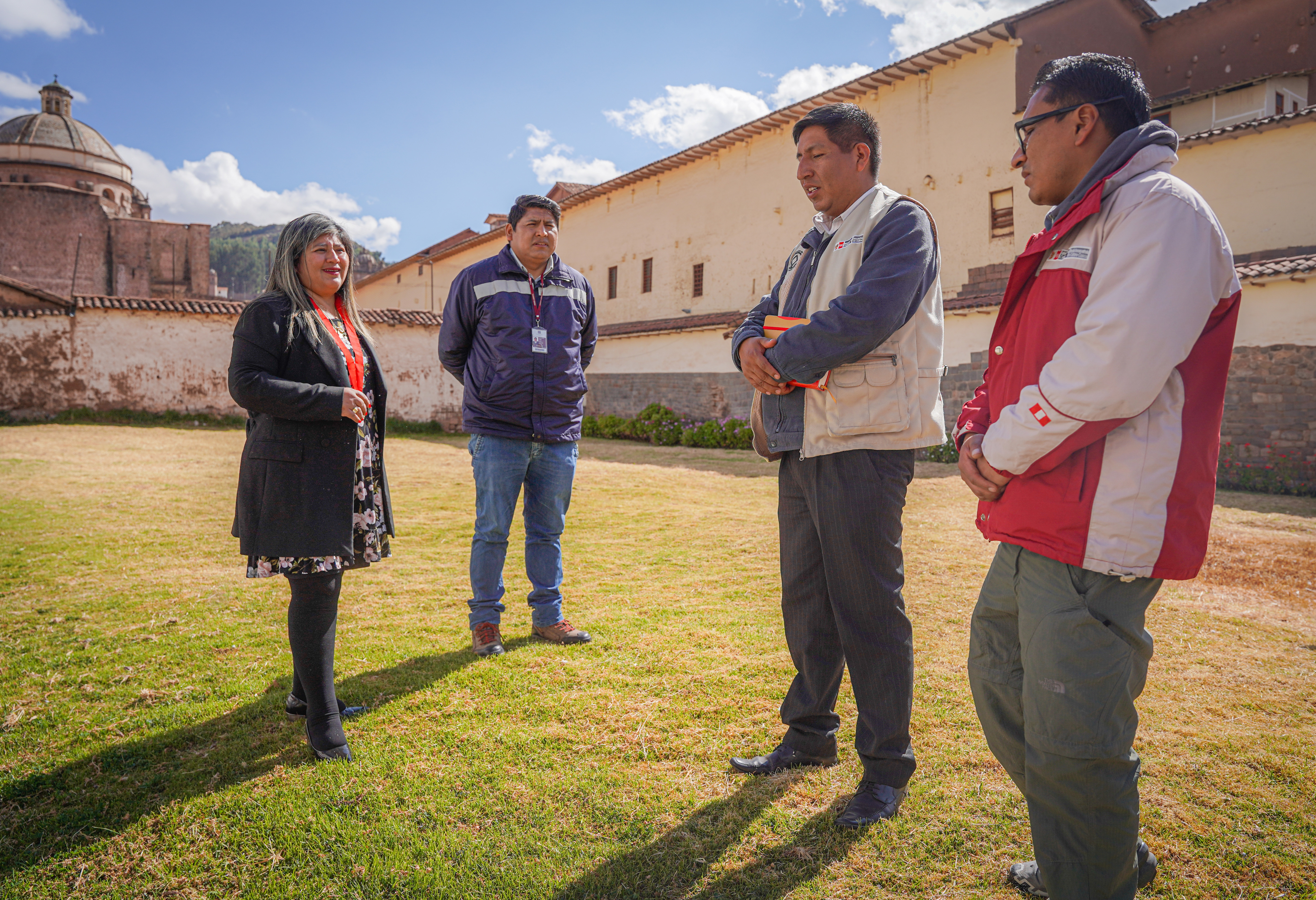 Presidenta de la Corte de Cusco realizó inspección en espacios de Palacio de Justicia de Cusco