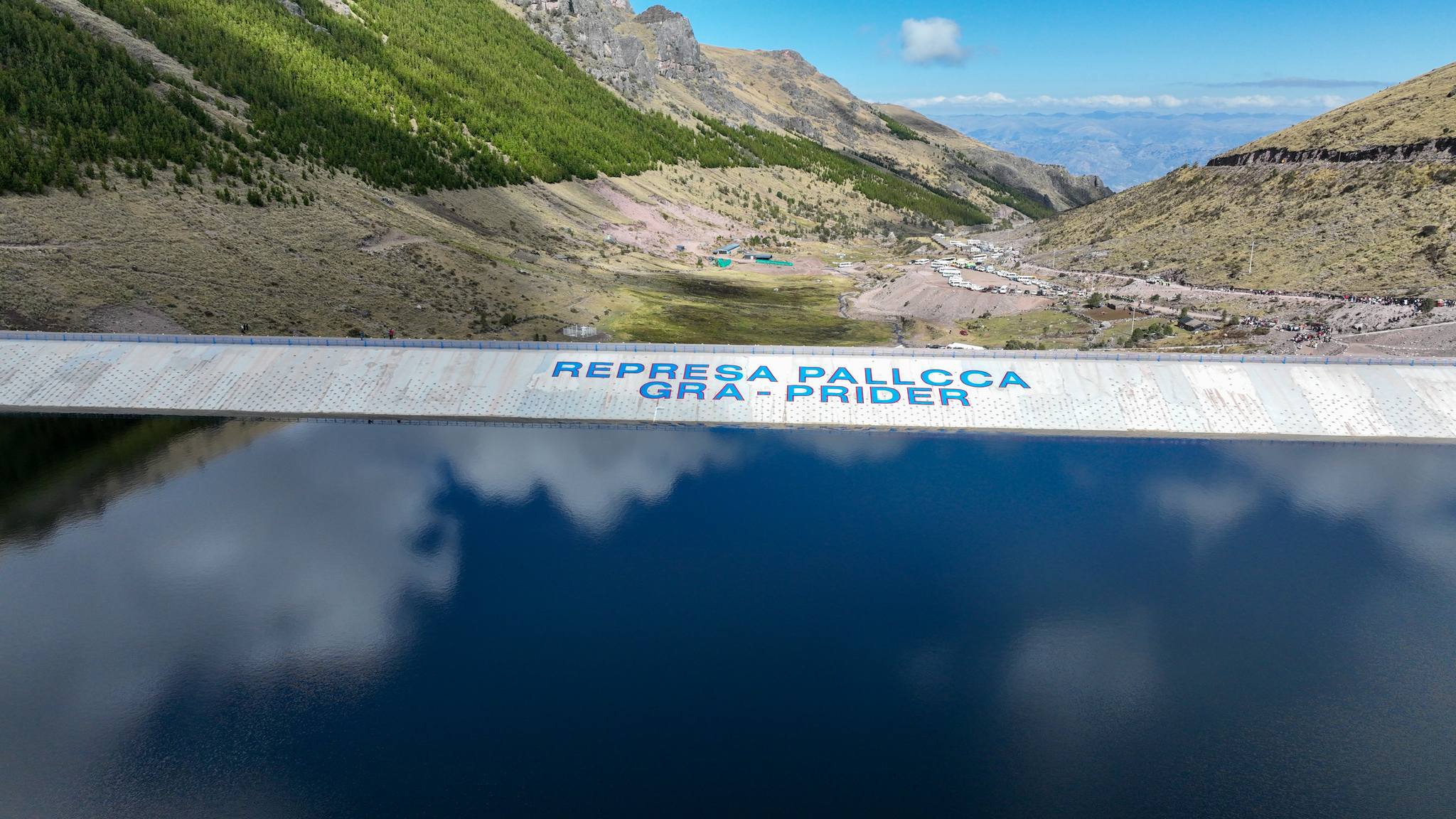 Gobernador Regional inauguró represa Pallca