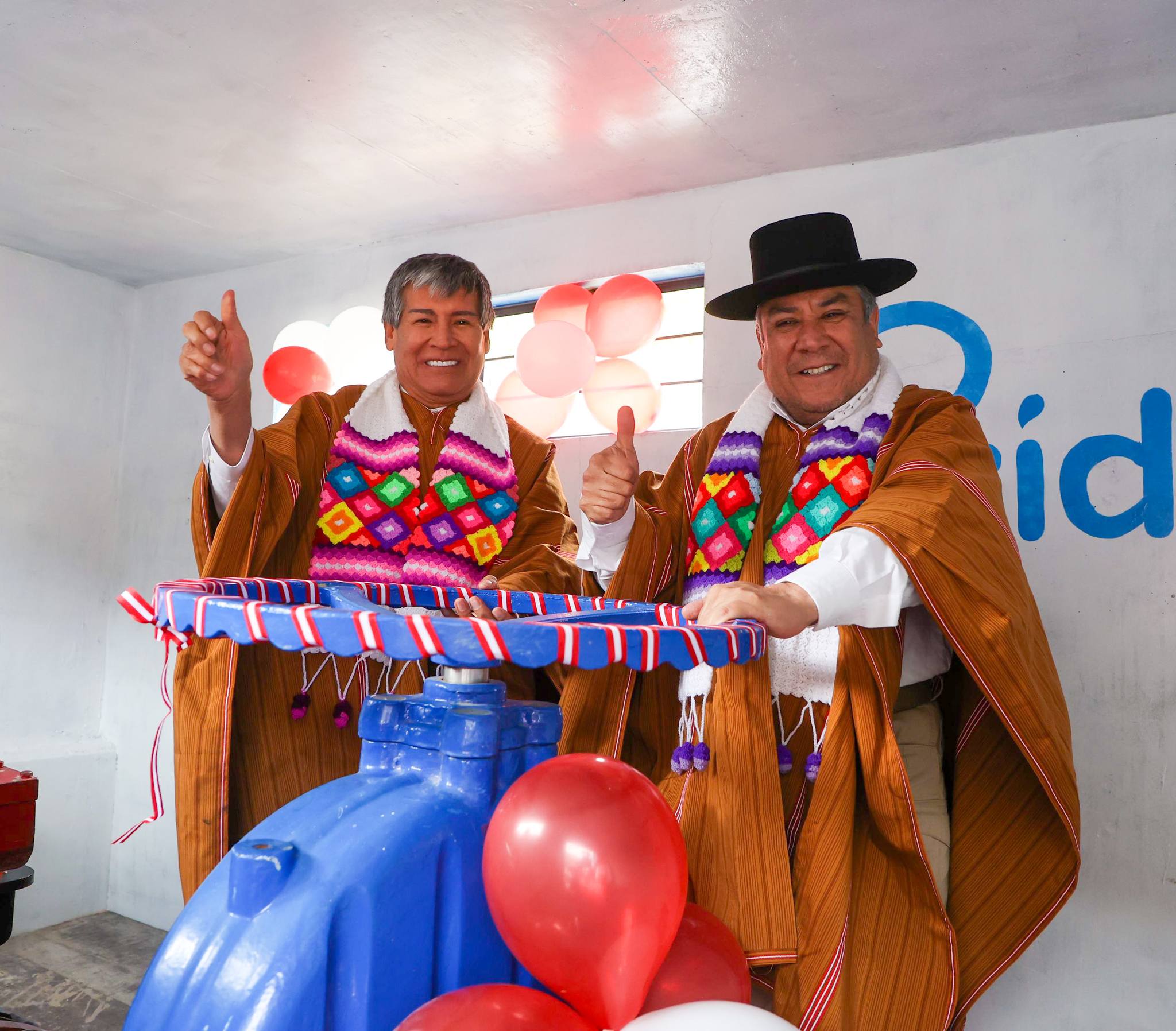 Gobernador Regional inauguró represa Pallca