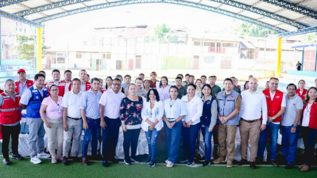 Cancillería impulsa campaña educativa sobre el riesgo de minas antipersonal en la provincia de Condorcanqui