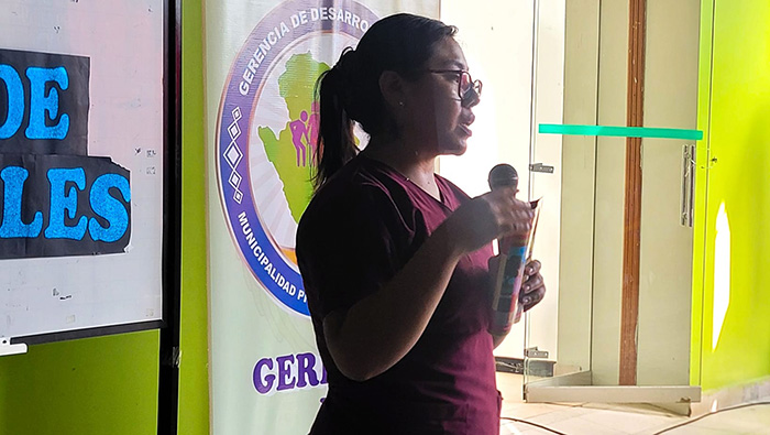 Reconocimiento a actoras sociales por la meta cumplida en el compromiso I lucha contra la anemia