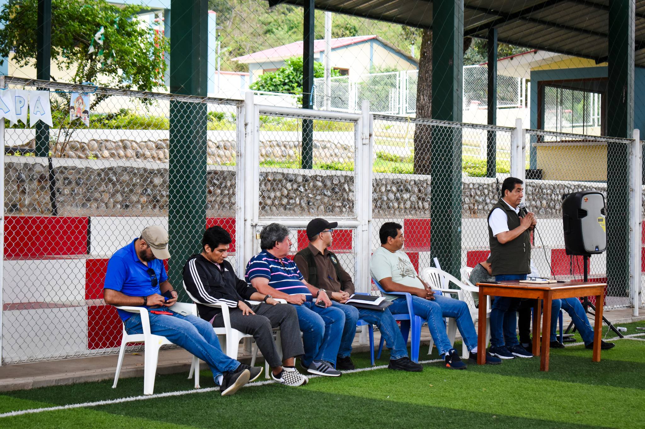Pintobamba avanza con el proyecto de agua potable en marcha