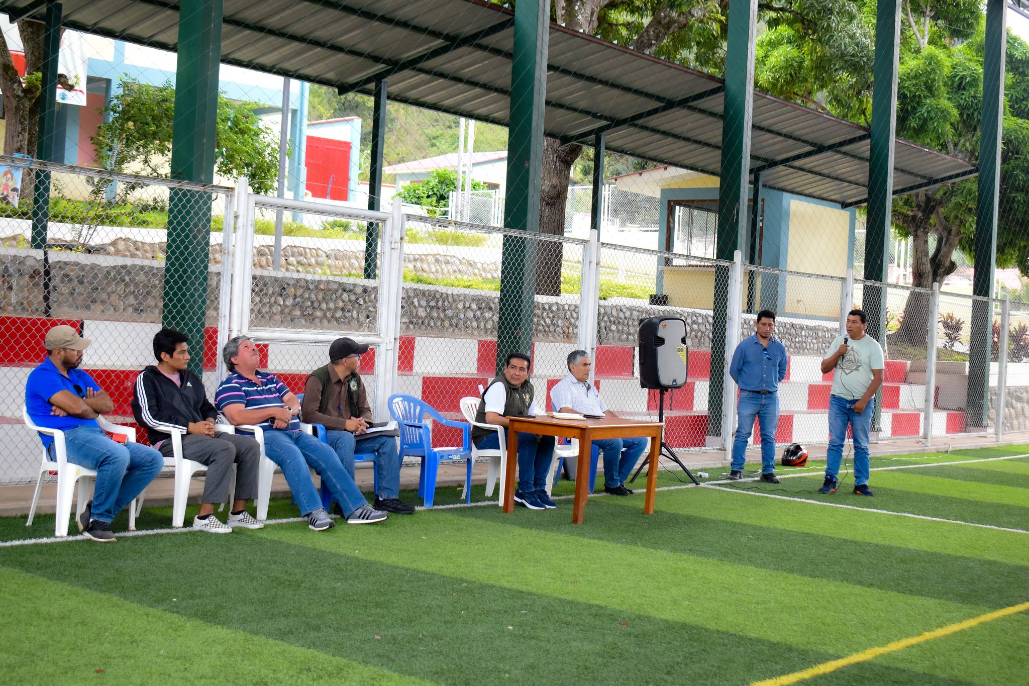 Pintobamba avanza con el proyecto de agua potable en marcha