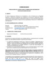 Vista preliminar de documento Comunicado