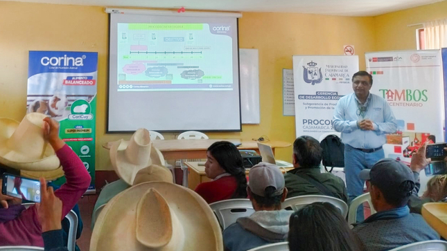 Capacitación Criadores de Cuyes en Cajamarca