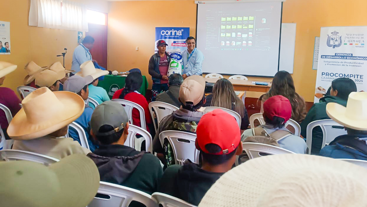Capacitación Criadores de Cuyes en Cajamarca