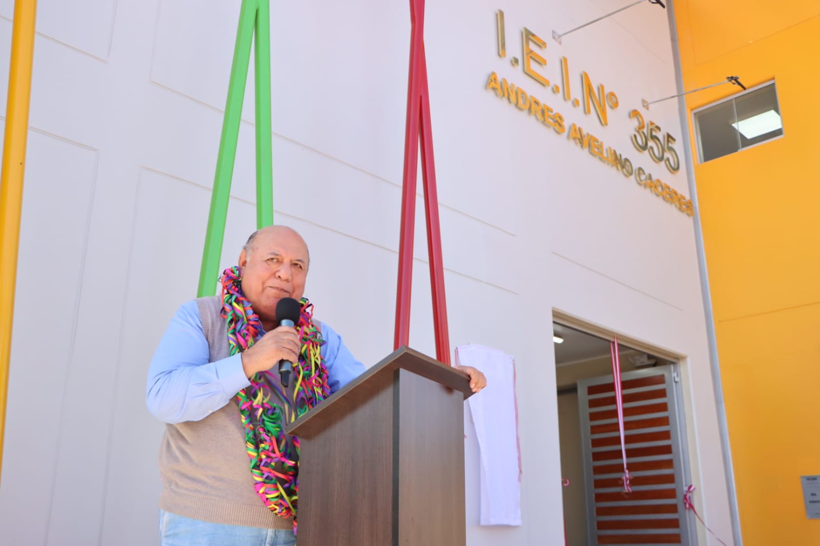 GRT inaugura obra de I.E.I. Andrés Avelino Cáceres en Ciudad Perdida