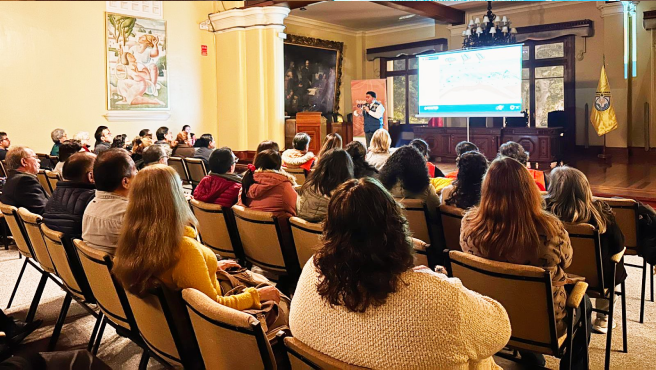 Cenepred participa como ponente en conferencia sobre el "Impacto de los sismos en la metrópoli"