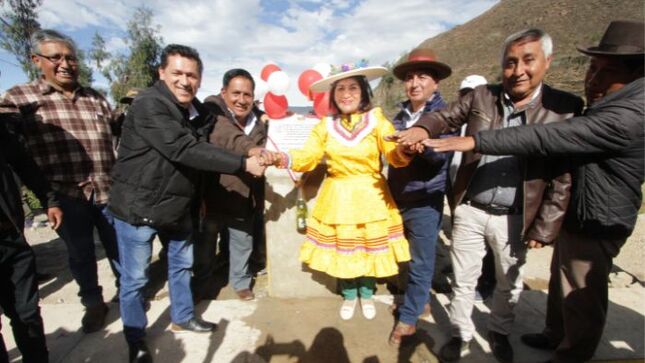 Yarucaya ahora cuenta con vías empedradas y renovadas veredas ejecutada por el Gore Lima