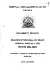 Vista preliminar de documento ANALISIS SITUACIONAL DE SALUD HOSPITALARIO 2022 -2023