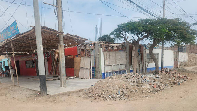 Municipalidad realiza notificación a usuarios que tengan edificaciones fuera de sus viviendas sin autorización municipal
