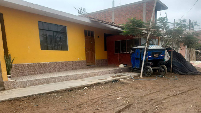 Municipalidad realiza notificación a usuarios que tengan edificaciones fuera de sus viviendas sin autorización municipal