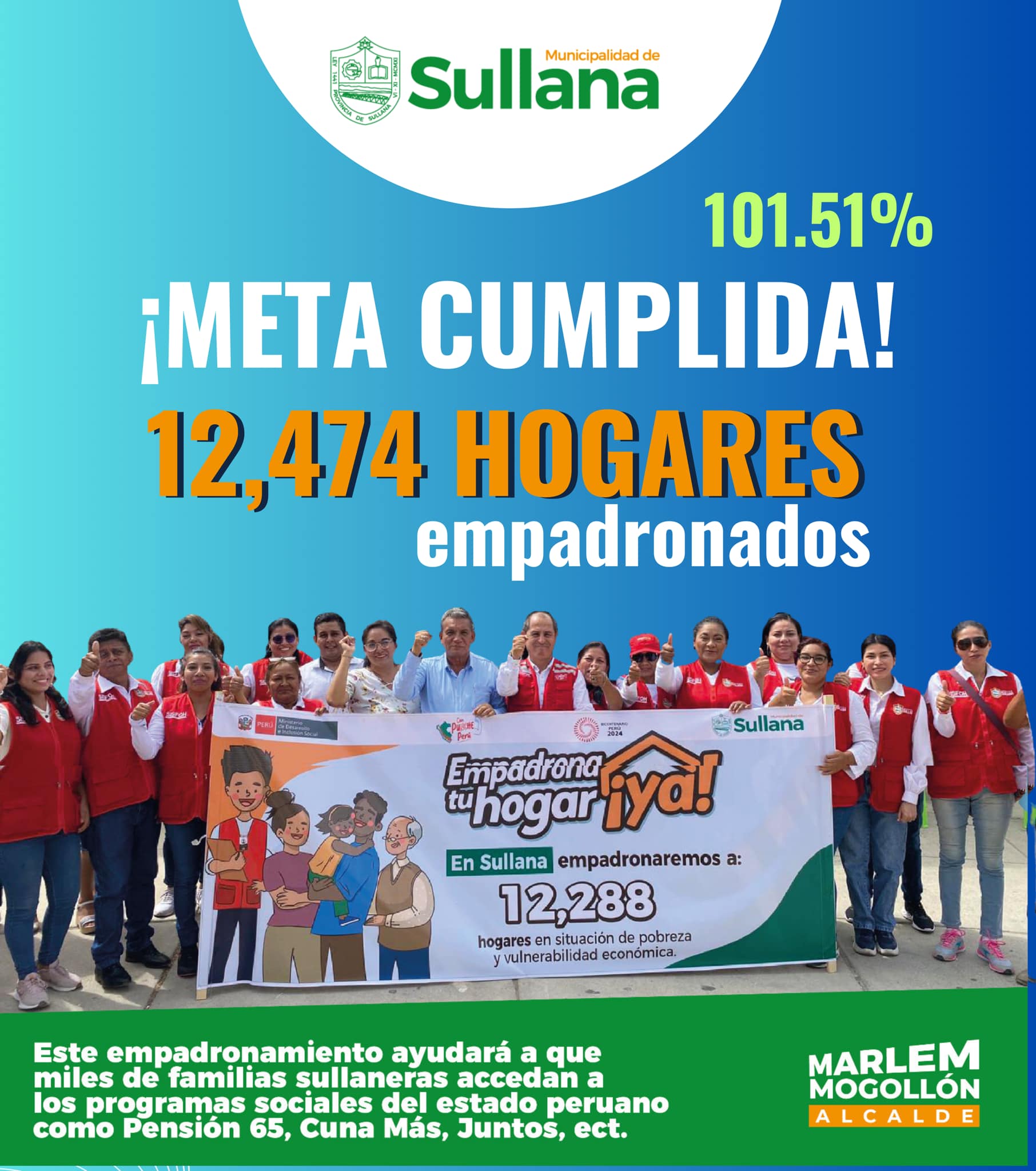 ¡Meta Cumplida En Beneficio De La Población Vulnerable!