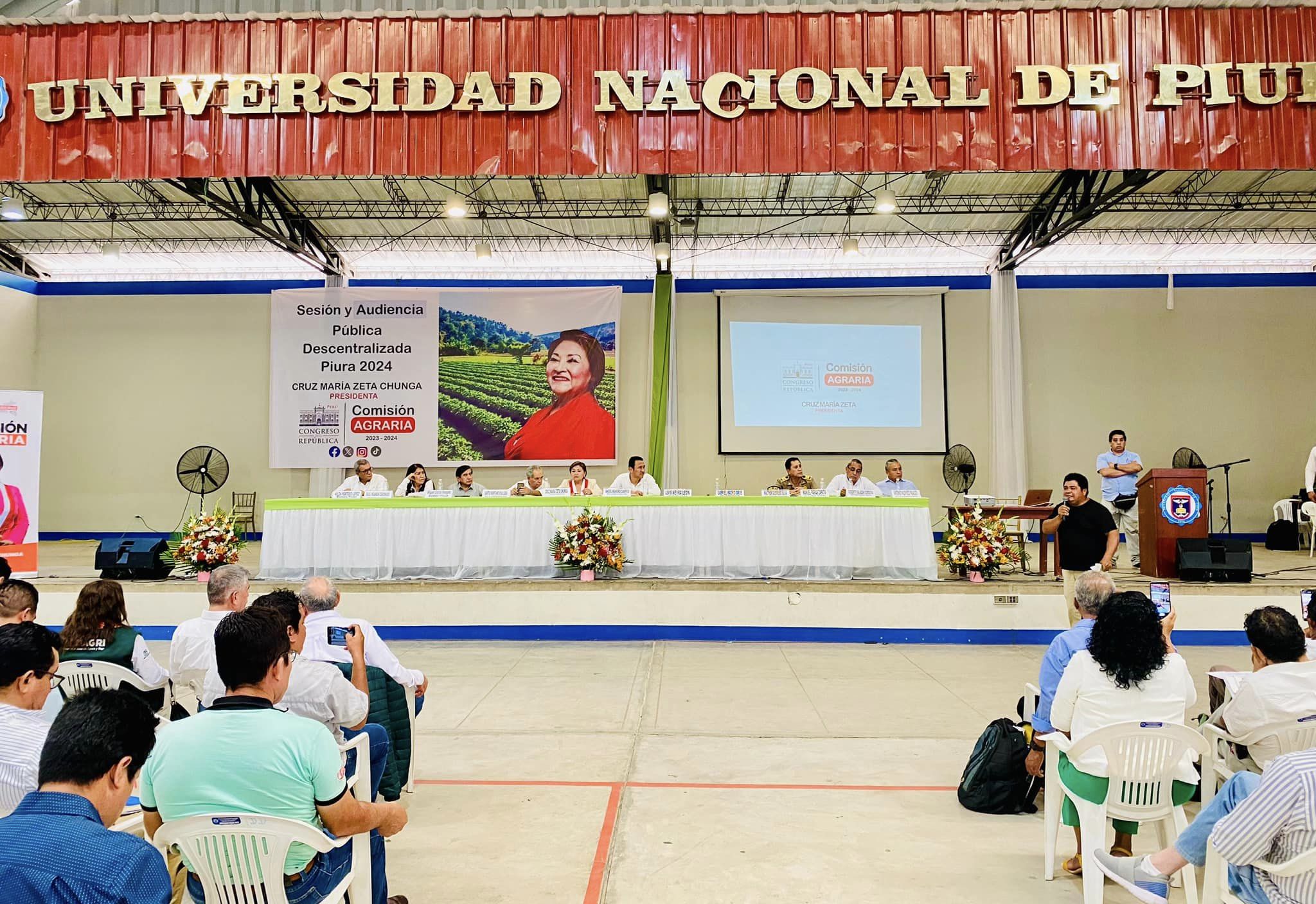 El Alcalde de Sullana, Ing. Marlem Mogollon, participa en la sesión y audiencia pública descentralizada - Piura 2024
