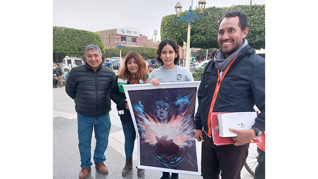 Con éxito se desarrollo el primer concurso de dibujo o diseño por el día nacional del ceviche.