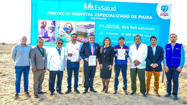 Gobernador Luis Neyra: “Esperamos que con Hospitales de Alta Complejidad de EsSalud y Minsa, piuranos tengan atención de primer nivel”  